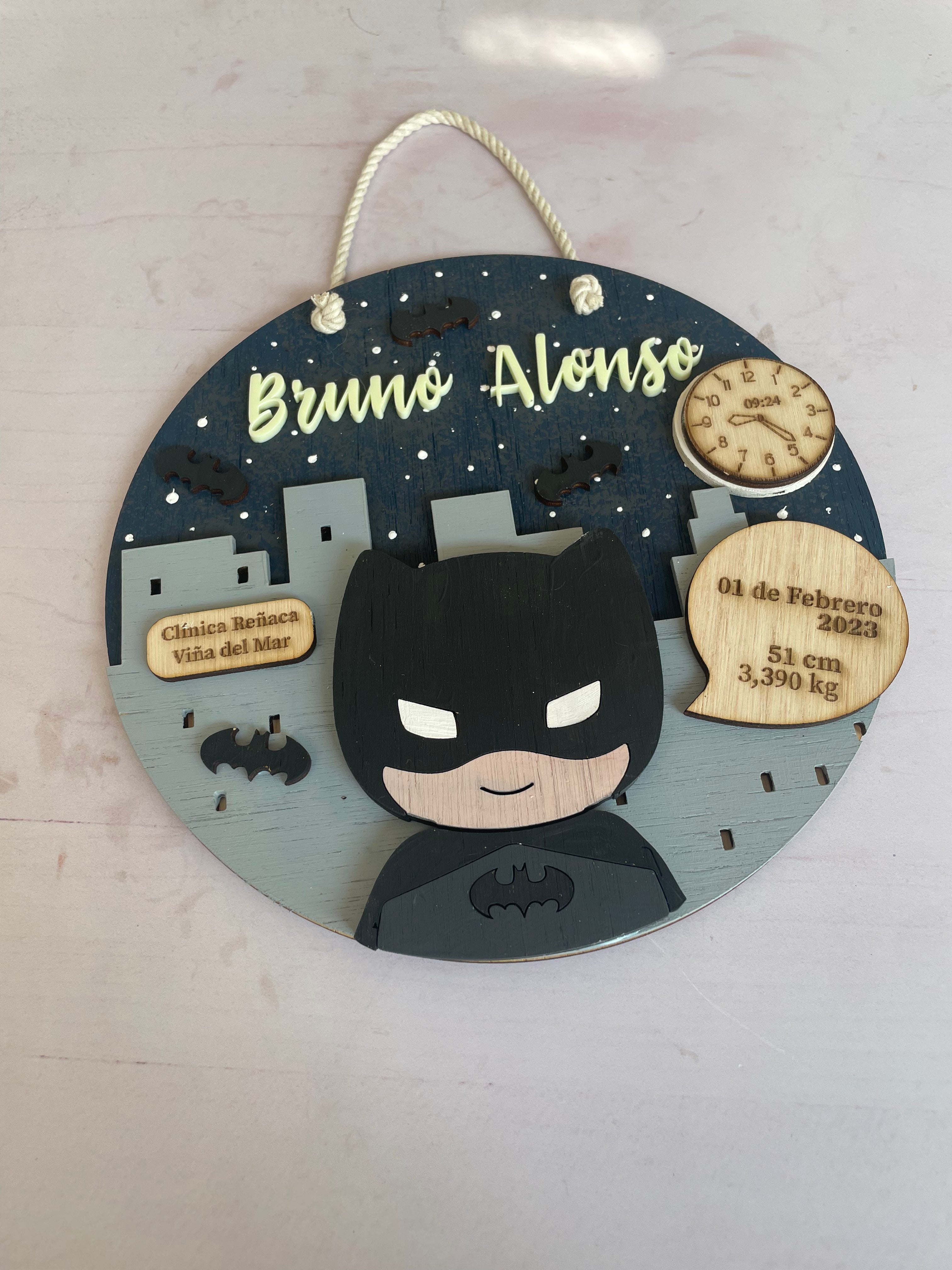 Datos de nacimiento Batman